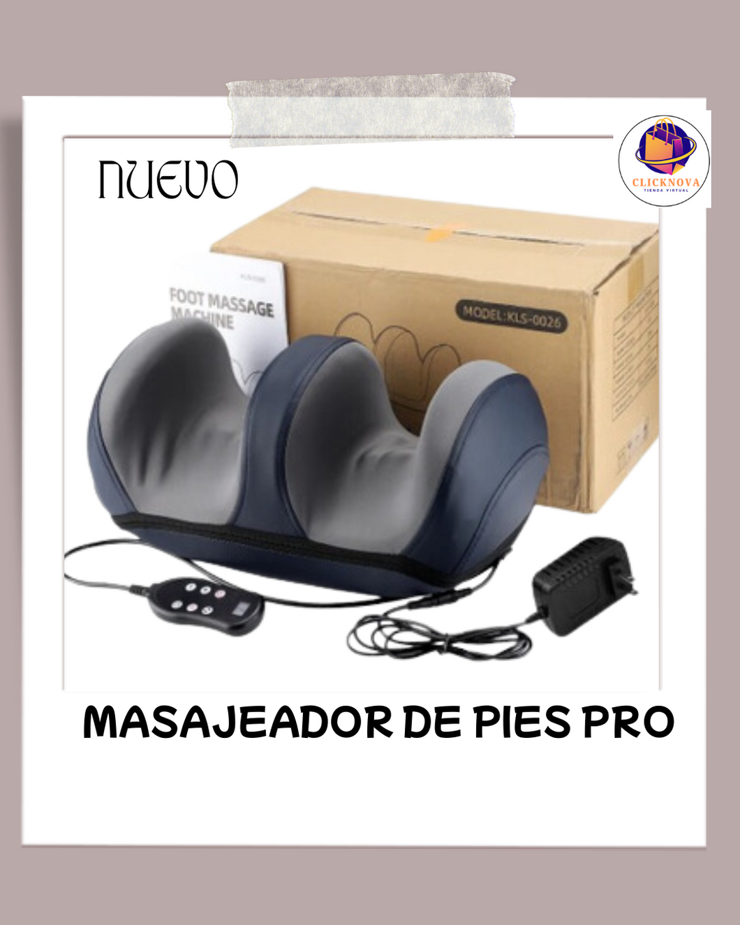 Masajeador Pro con Infrarrojo